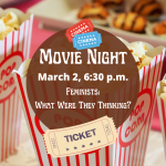 Movie night, popcorn, theater tickets